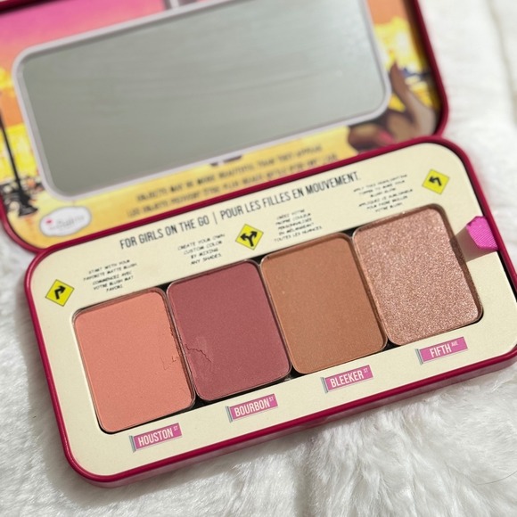 theBalm Other - theBalm Autobalm GRL PWDR Cheeks on the Go Blush Palette 4 Shades Travel Tin